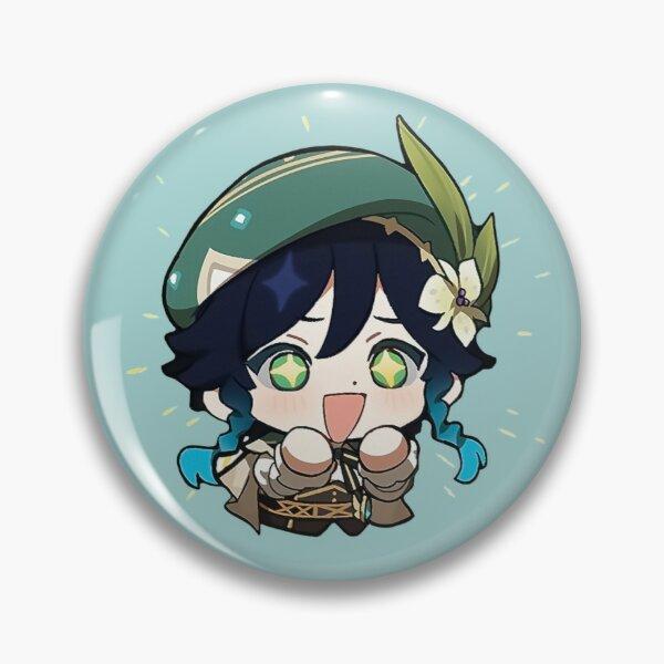 Venti Genshin Impact наклейка возбуждение настраиваемая мягкая кнопка булавка для влюбленных модный милый декор одежда забавные ювелирные изделия женская брошь